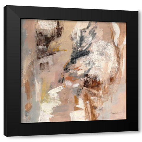 Old Barn Door Black Modern Wood Framed Art Print by Vassileva, Silvia