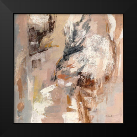 Old Barn Door Black Modern Wood Framed Art Print by Vassileva, Silvia