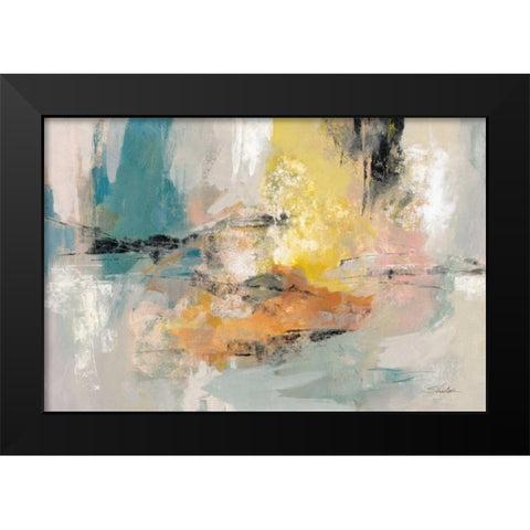 Seaside Ambience Black Modern Wood Framed Art Print by Vassileva, Silvia