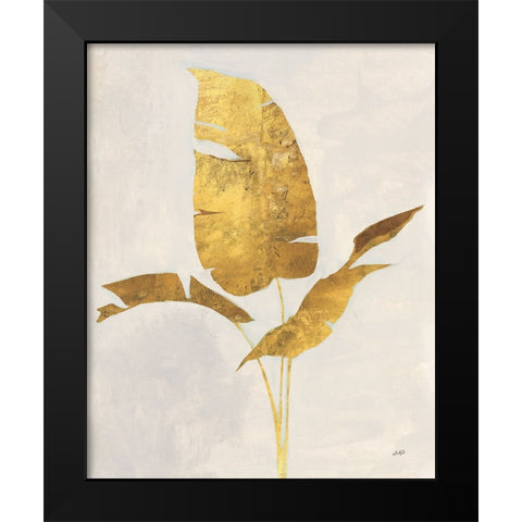 Gilded Palm Botanical II Black Modern Wood Framed Art Print by Purinton, Julia