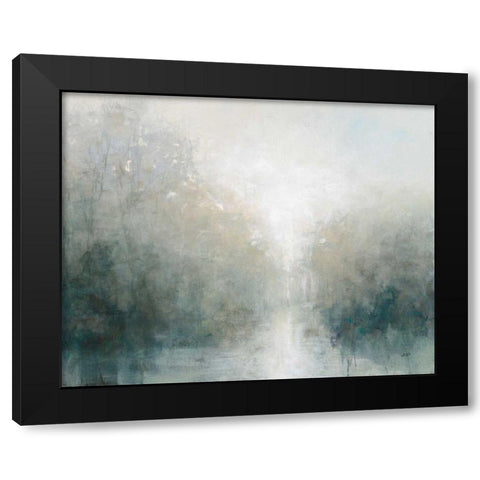 Still Morning Black Modern Wood Framed Art Print by Purinton, Julia