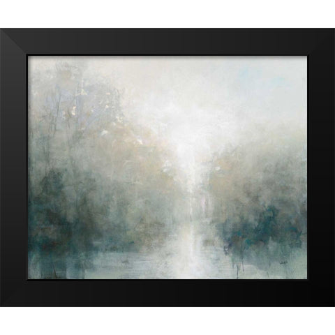 Still Morning Black Modern Wood Framed Art Print by Purinton, Julia