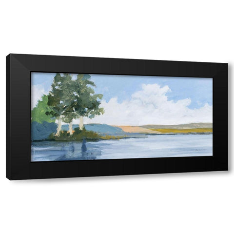Eucalyptus on the River Black Modern Wood Framed Art Print by Munger, Pamela