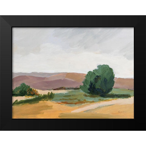 Nature Walk Black Modern Wood Framed Art Print by Munger, Pamela