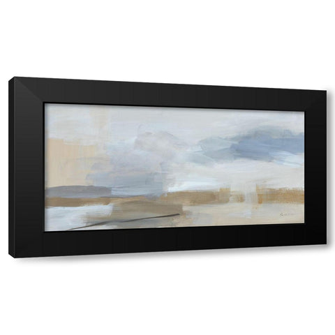 Sandstorm Black Modern Wood Framed Art Print with Double Matting by Munger, Pamela
