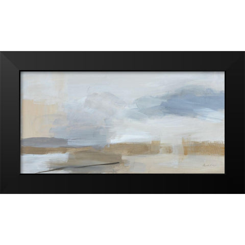 Sandstorm Black Modern Wood Framed Art Print by Munger, Pamela