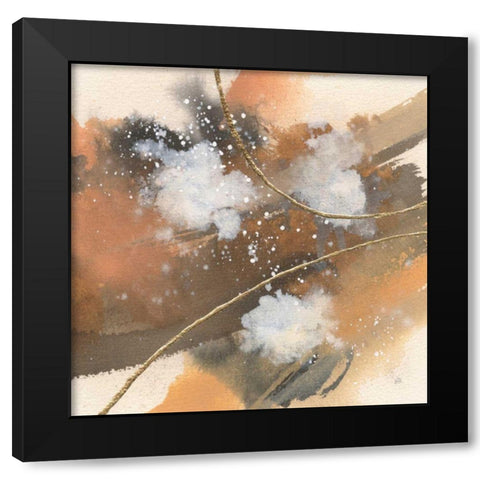 Divided Universe I Black Modern Wood Framed Art Print with Double Matting by Paschke, Chris
