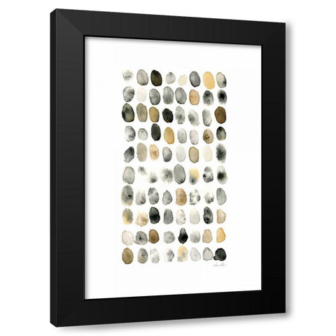 Grounded Black Modern Wood Framed Art Print with Double Matting by Horn, Laura