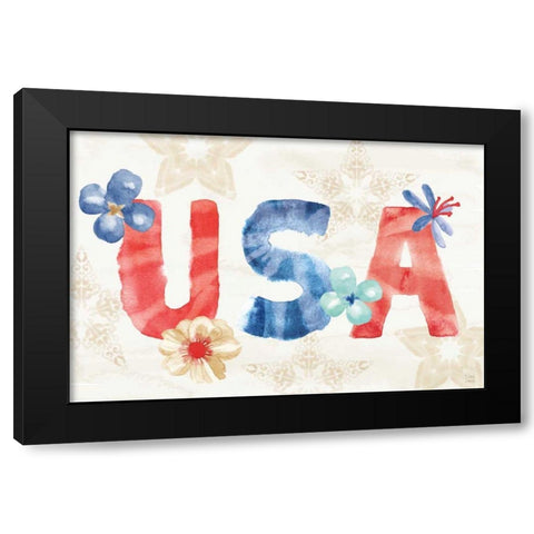 Oh My Stars V Black Modern Wood Framed Art Print by June, Dina