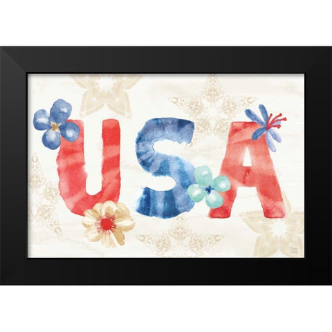 Oh My Stars V Black Modern Wood Framed Art Print by June, Dina