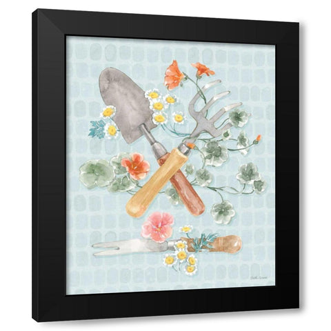 Gardenscape XIII Black Modern Wood Framed Art Print by Grove, Beth