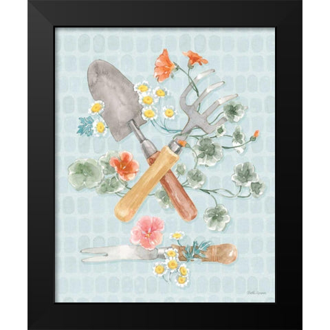 Gardenscape XIII Black Modern Wood Framed Art Print by Grove, Beth