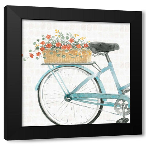 Gardenscape XVI Black Modern Wood Framed Art Print with Double Matting by Grove, Beth