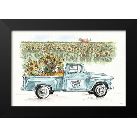Country Harvest I Black Modern Wood Framed Art Print by Tavoletti, Anne