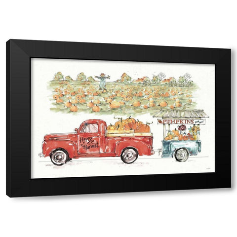 Country Harvest II Black Modern Wood Framed Art Print by Tavoletti, Anne