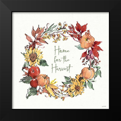 Country Harvest VIII Black Modern Wood Framed Art Print by Tavoletti, Anne