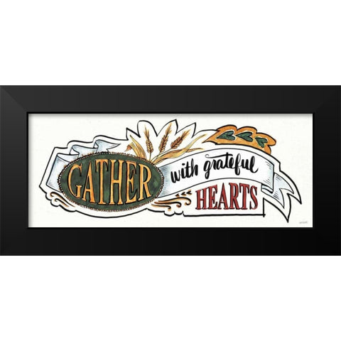 Country Harvest IX Black Modern Wood Framed Art Print by Tavoletti, Anne