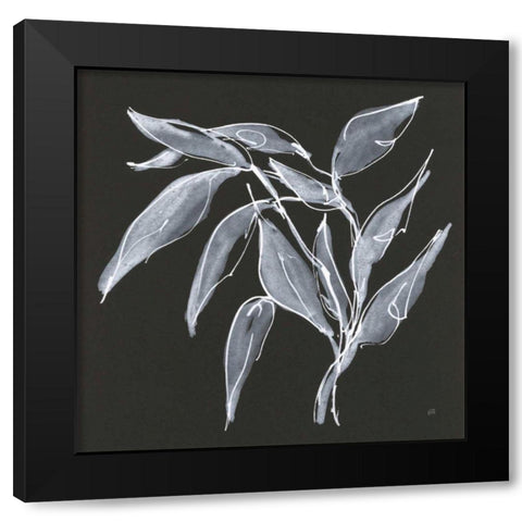 Branch II Black Modern Wood Framed Art Print by Paschke, Chris