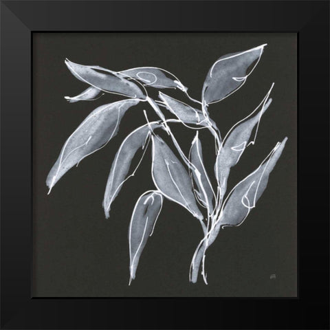 Branch II Black Modern Wood Framed Art Print by Paschke, Chris