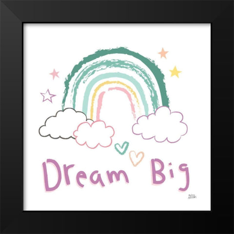 Rainbow Dream VII Black Modern Wood Framed Art Print by Averinos, Melissa