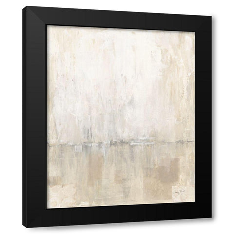 Gray Morning Light I Black Modern Wood Framed Art Print by Prahl, Courtney