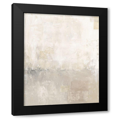 Gray Morning Light II Black Modern Wood Framed Art Print with Double Matting by Prahl, Courtney