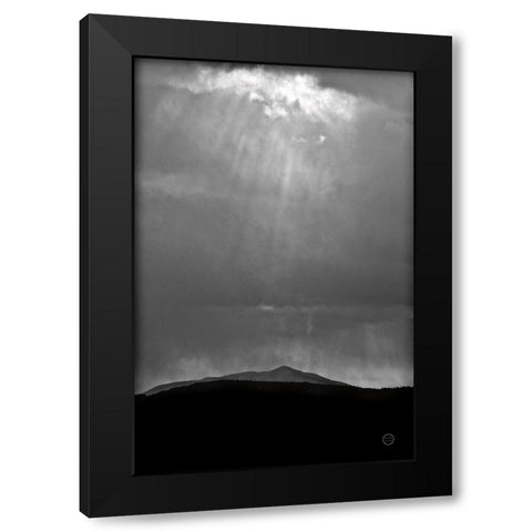 Perspective Black Modern Wood Framed Art Print with Double Matting by Larson, Nathan