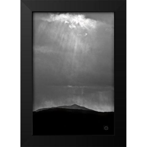 Perspective Black Modern Wood Framed Art Print by Larson, Nathan