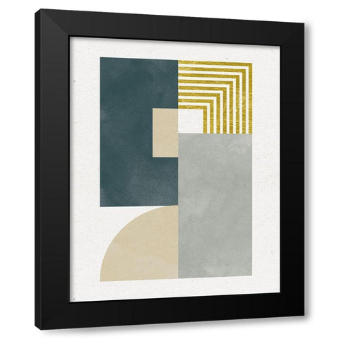 Deco Glam II Black Modern Wood Framed Art Print by Hershey, Moira