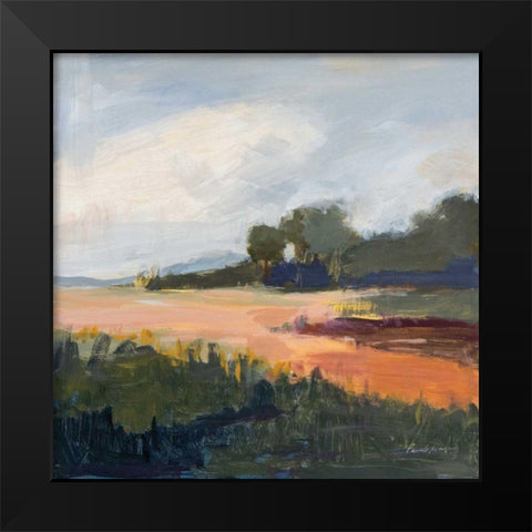 Off Woodgate Road Black Modern Wood Framed Art Print by Munger, Pamela