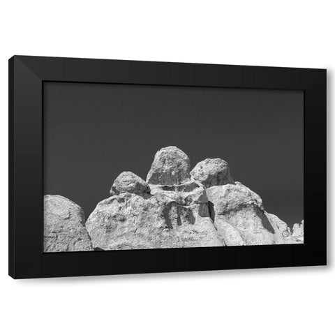 City of Rocks Formation Black Modern Wood Framed Art Print by Larson, Nathan