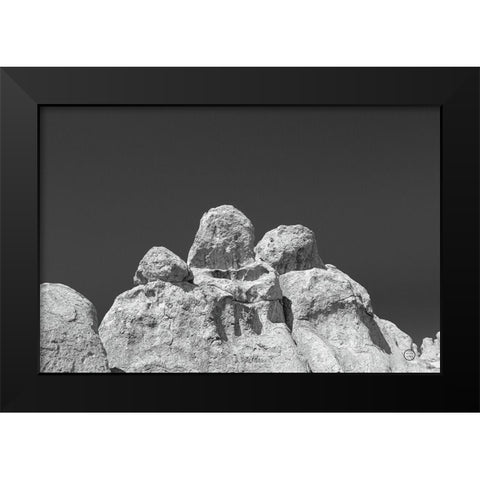 City of Rocks Formation Black Modern Wood Framed Art Print by Larson, Nathan
