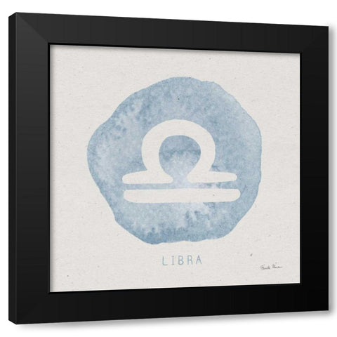 Mystic Zodiac VII Black Modern Wood Framed Art Print by Zaman, Farida
