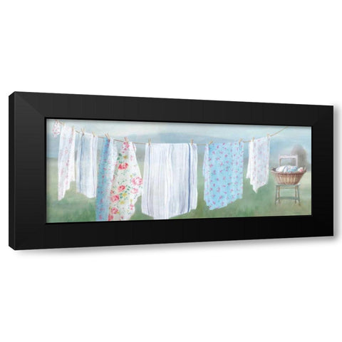 Laundry Day IX Black Modern Wood Framed Art Print with Double Matting by Nai, Danhui