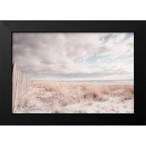 Atlantic Coast Afternoon Soft Black Modern Wood Framed Art Print by Larson, Nathan