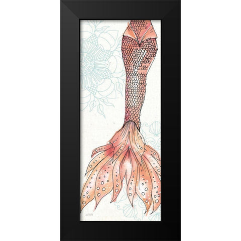 Sea Sirens IV Black Modern Wood Framed Art Print by Tavoletti, Anne