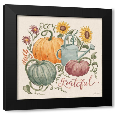 Harvest Jewels II Black Modern Wood Framed Art Print with Double Matting by Penner, Janelle