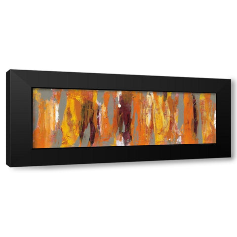 Cinnamon Row Black Modern Wood Framed Art Print with Double Matting by Nai, Danhui