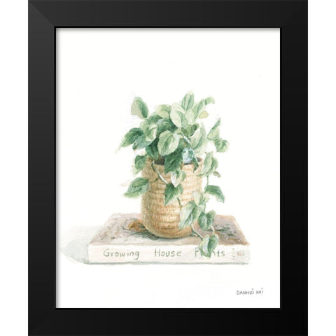 Grown at Home II Black Modern Wood Framed Art Print by Nai, Danhui