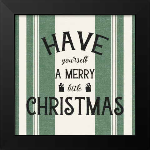 Heartland Holiday II Black Modern Wood Framed Art Print by Wild Apple Portfolio