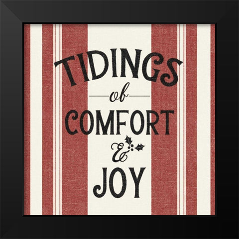 Heartland Holiday III Black Modern Wood Framed Art Print by Wild Apple Portfolio