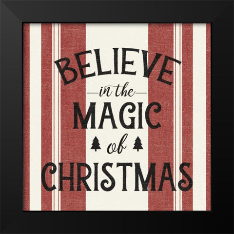 Heartland Holiday IV Black Modern Wood Framed Art Print by Wild Apple Portfolio