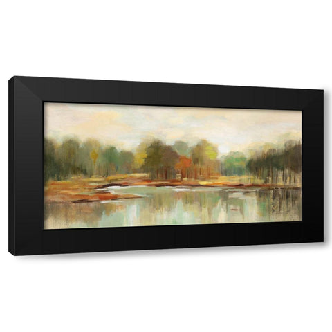 Cool Fall Day Crop Black Modern Wood Framed Art Print by Vassileva, Silvia