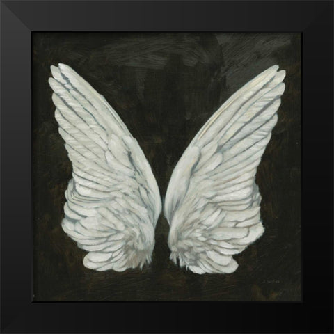 Wings I Black Modern Wood Framed Art Print by Wiens, James