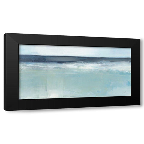 Crest of the Wave Black Modern Wood Framed Art Print with Double Matting by Purinton, Julia