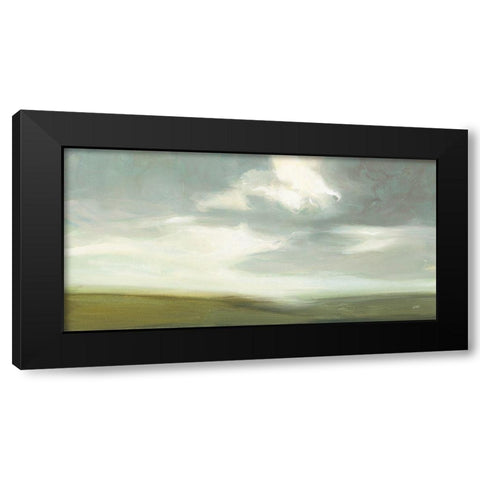 Moorland Black Modern Wood Framed Art Print by Purinton, Julia