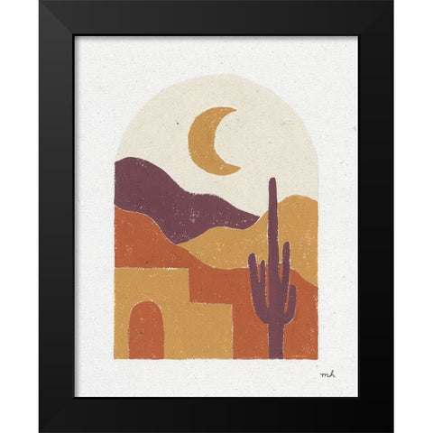 Desert Window I Black Modern Wood Framed Art Print by Hershey, Moira