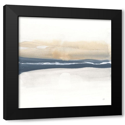 Tonal Blue Gray IV Crop Black Modern Wood Framed Art Print by Paschke, Chris