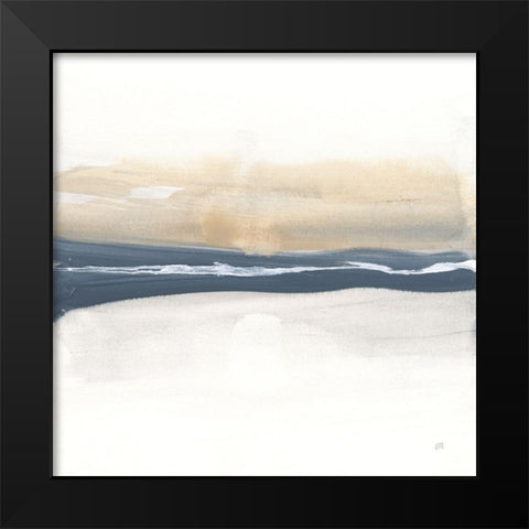 Tonal Blue Gray IV Crop Black Modern Wood Framed Art Print by Paschke, Chris