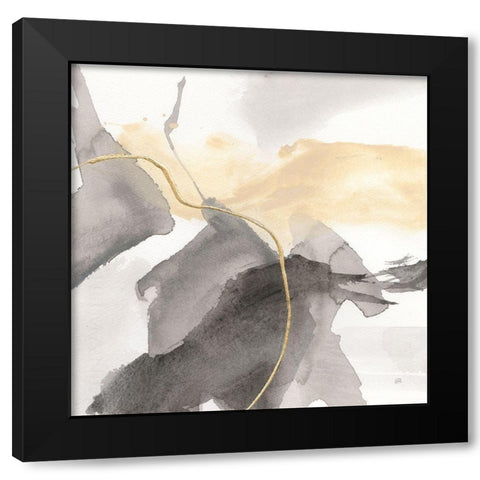 Natural Ebony II Black Modern Wood Framed Art Print with Double Matting by Paschke, Chris